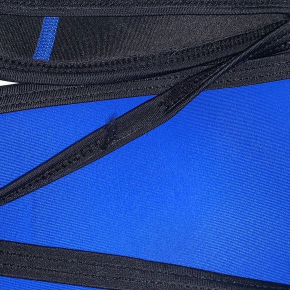 Triangl Two-Piece Swim Suit Set in Malibu Blue - Picture 6 of 9